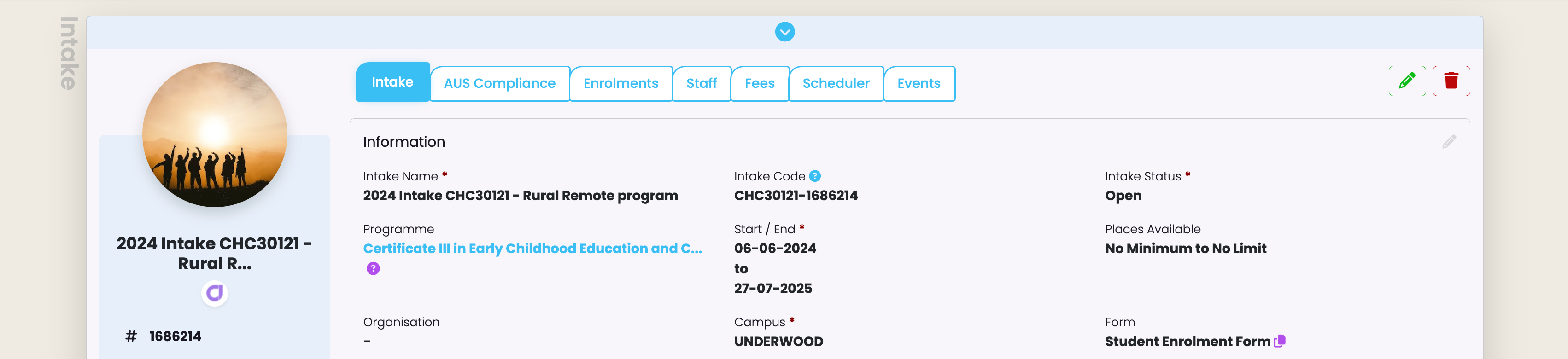 Cloud Assess intake sync