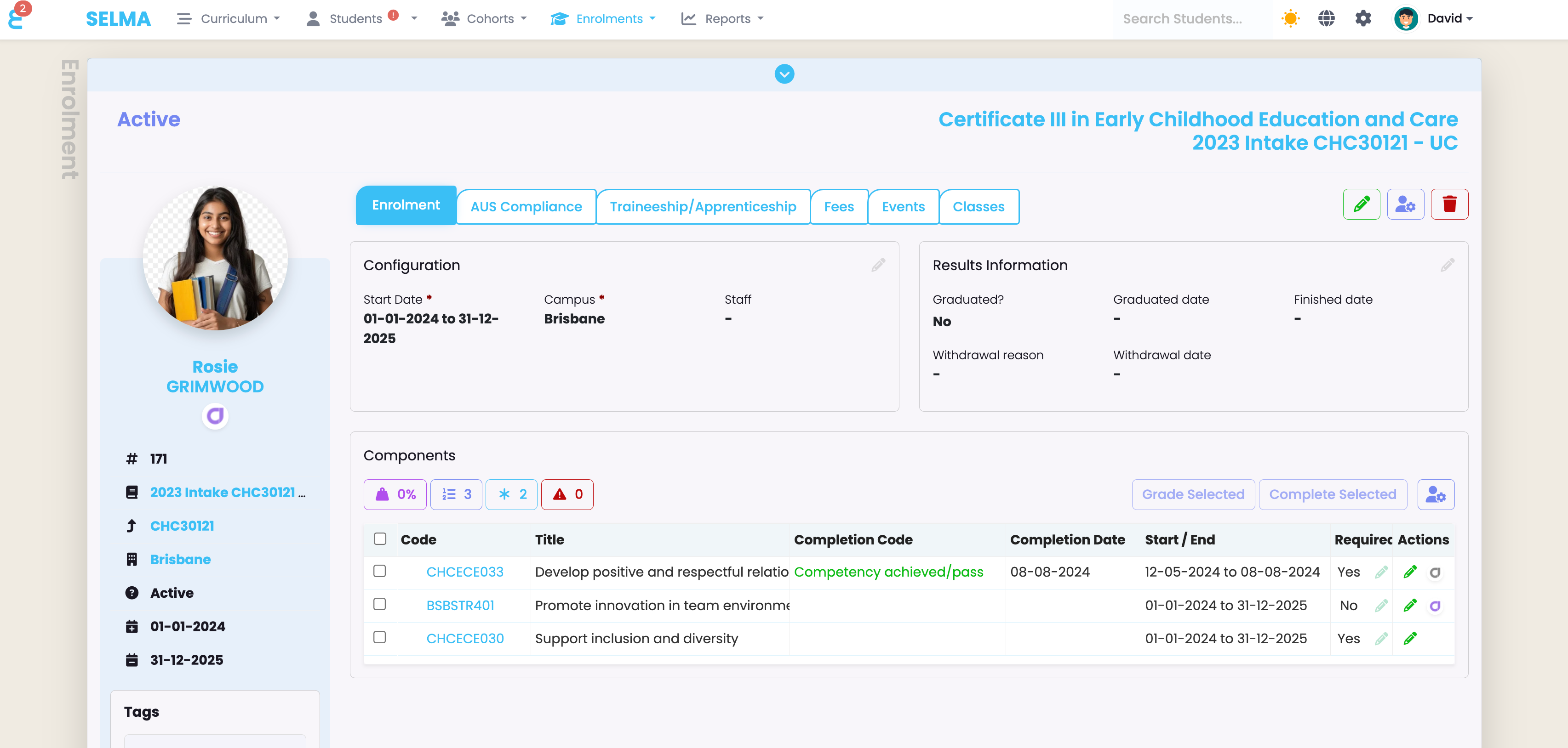 Syncing outcomes from Cloud Assess