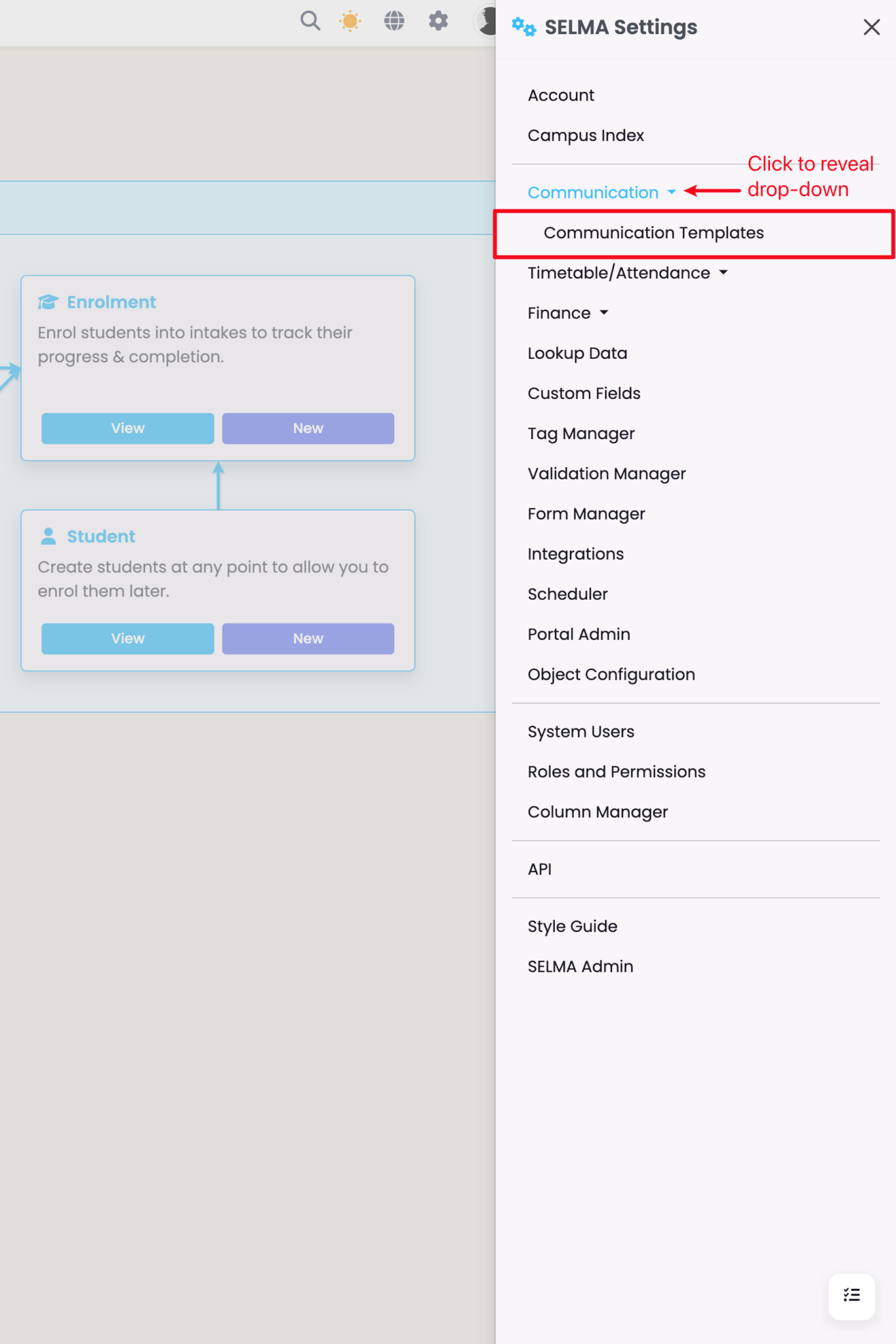3. Communication Templates – SELMA SIS Resource Centre
