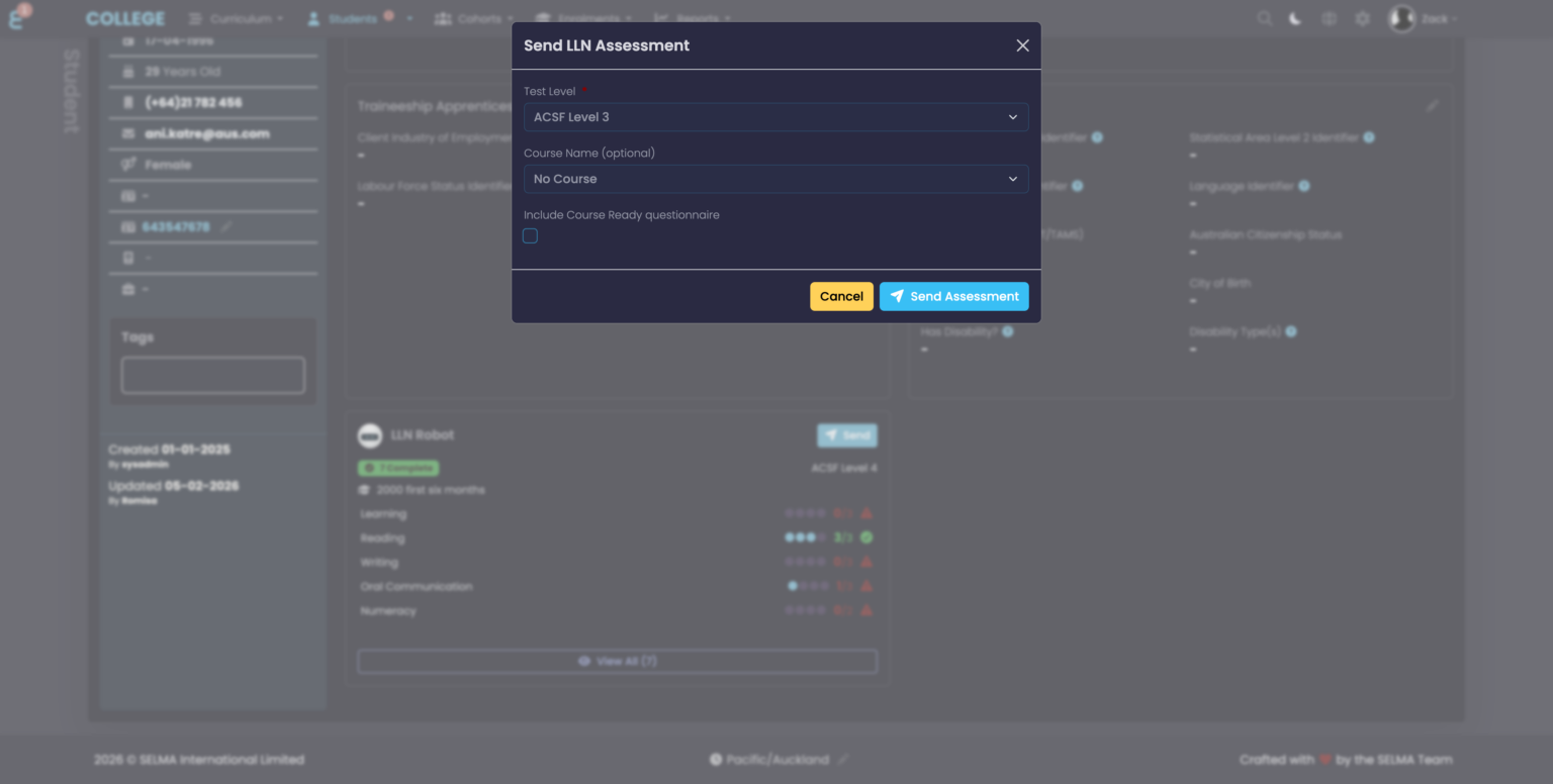Lln LLN Robot Integration – SELMA SIS Resource Centre